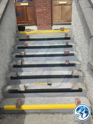 Concrete and timber